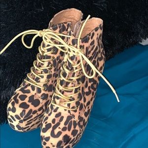 cheetah print heels